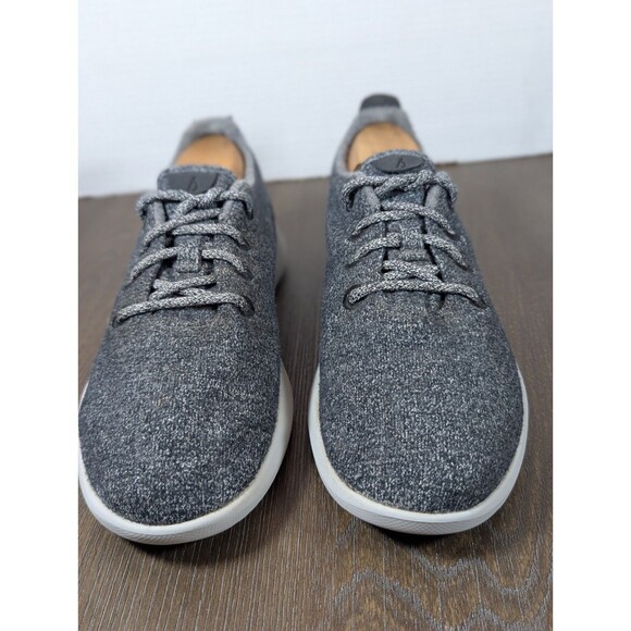 Allbirds Wool Runner Sneakers Mens 10 Gray Wool Casual Stretch Lightweight - Picture 4 of 15